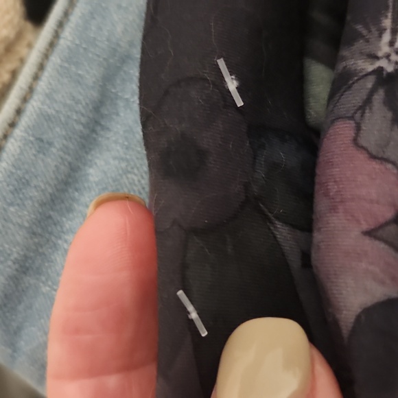 RBX Women's Floral Leggings - Black and Purple Size XL, new Without Tags! - Picture 8 of 8